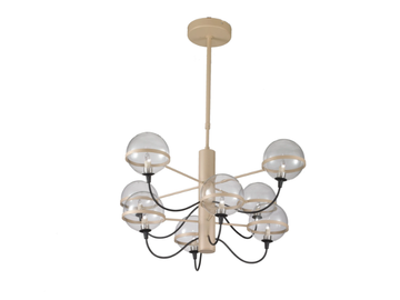 GIRO - LED glass chandelier by Metal Lux - view 3
